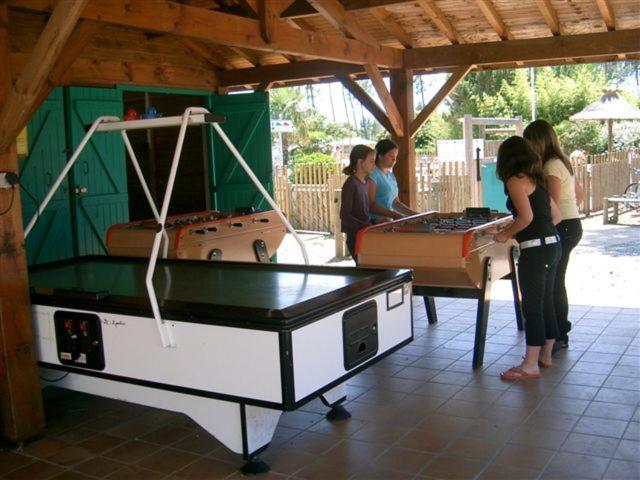 Chalet Camping Les Vignes Lit-et-Mixe Exterior photo