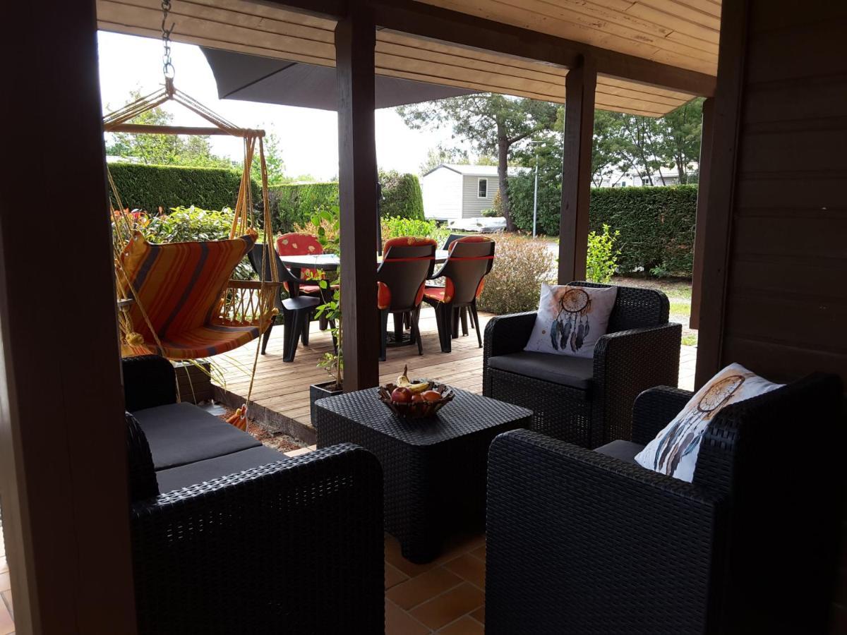 Chalet Camping Les Vignes Lit-et-Mixe Exterior photo
