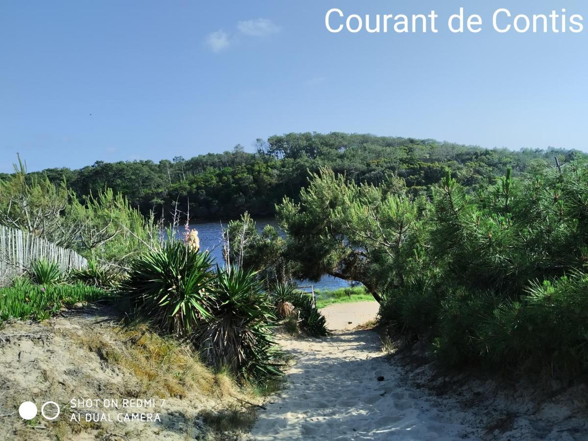 Chalet Camping Les Vignes Lit-et-Mixe Exterior photo
