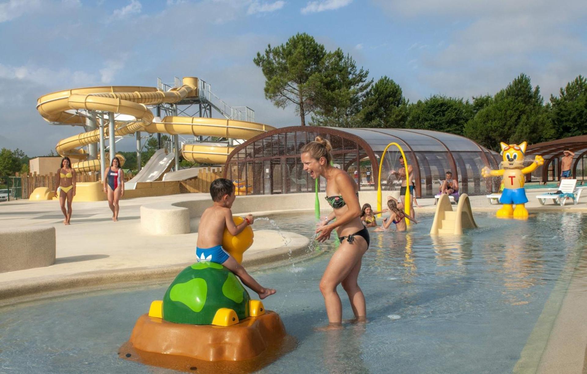 Chalet Camping Les Vignes Lit-et-Mixe Exterior photo